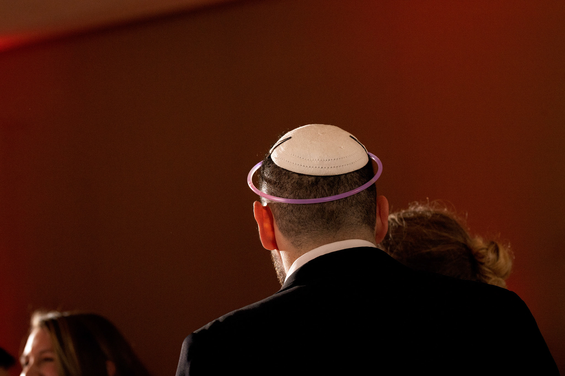 Wedding of Rebecca and Elliot at Beth Tfiloh in Pikesville, MD on Sunday, December 12, 2021.