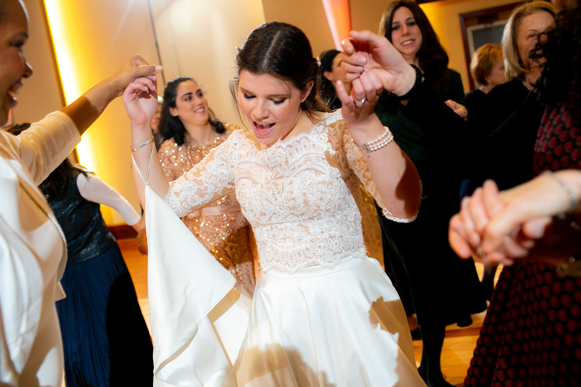 Alison and Shai wed at Beth Tfiloh in Baltimore, MD on Sunday, December 23, 2018.