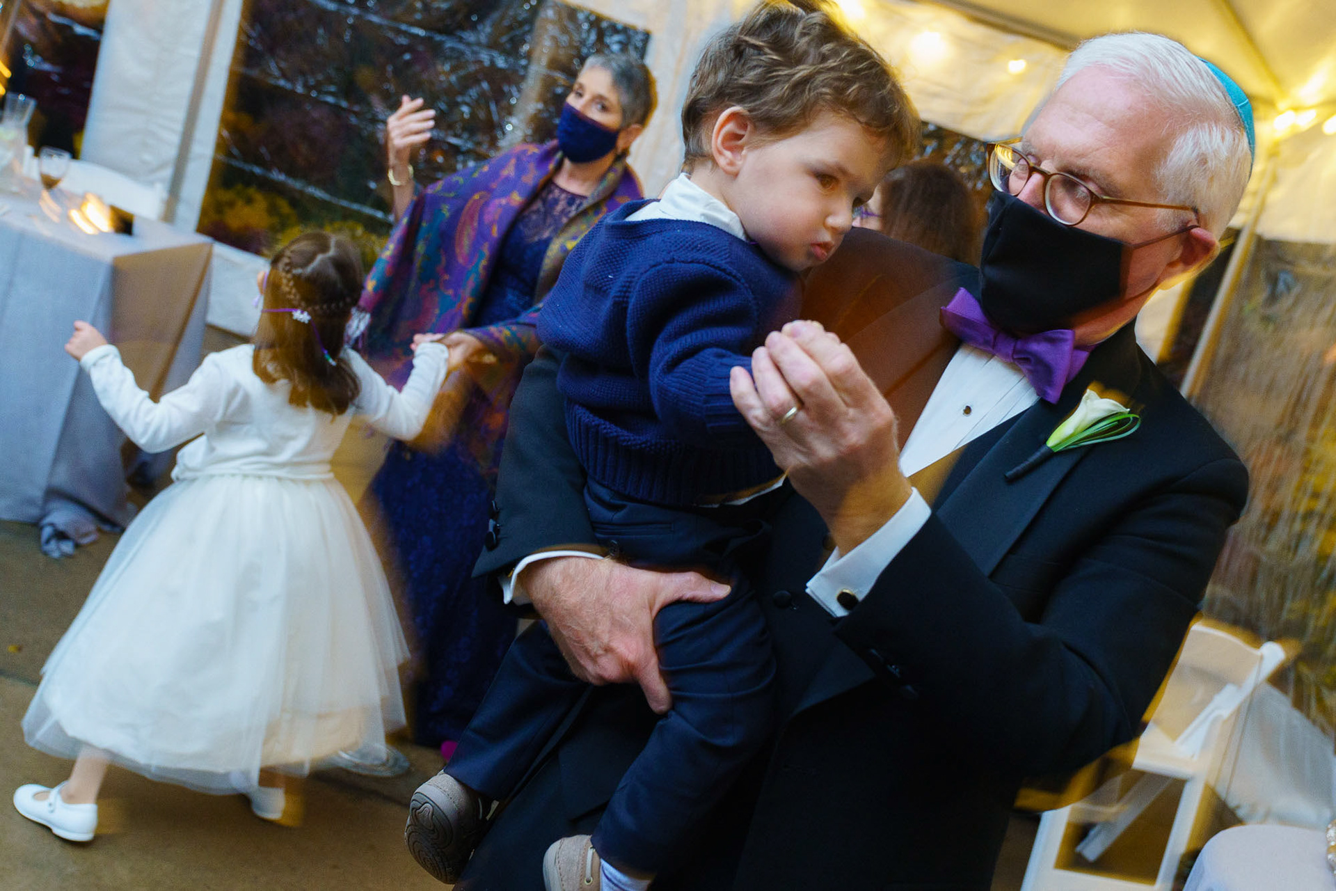 Shoshana and Dani wed at Brookside Gardens in Wheaton, MD on Sunday, November 1, 2020.