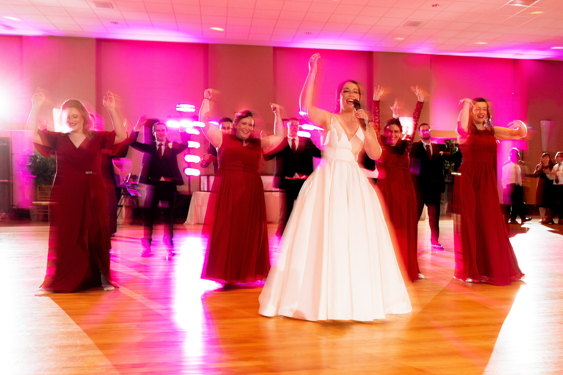 Wedding of Rebecca and Elliot at Beth Tfiloh in Pikesville, MD on Sunday, December 12, 2021.