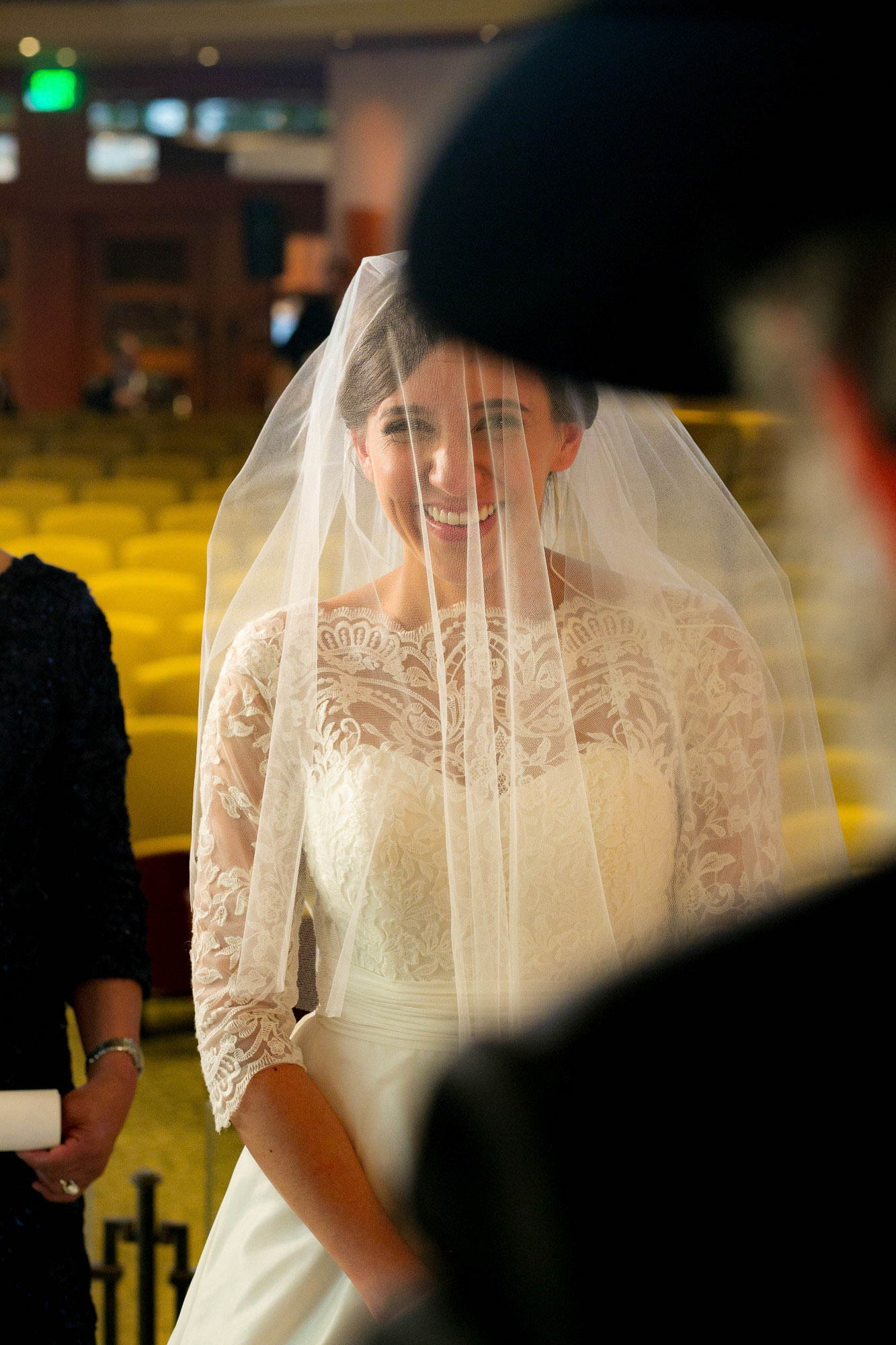 Belen and Barry wed at Beth Tfiloh on Sunday, October 7, 2018.