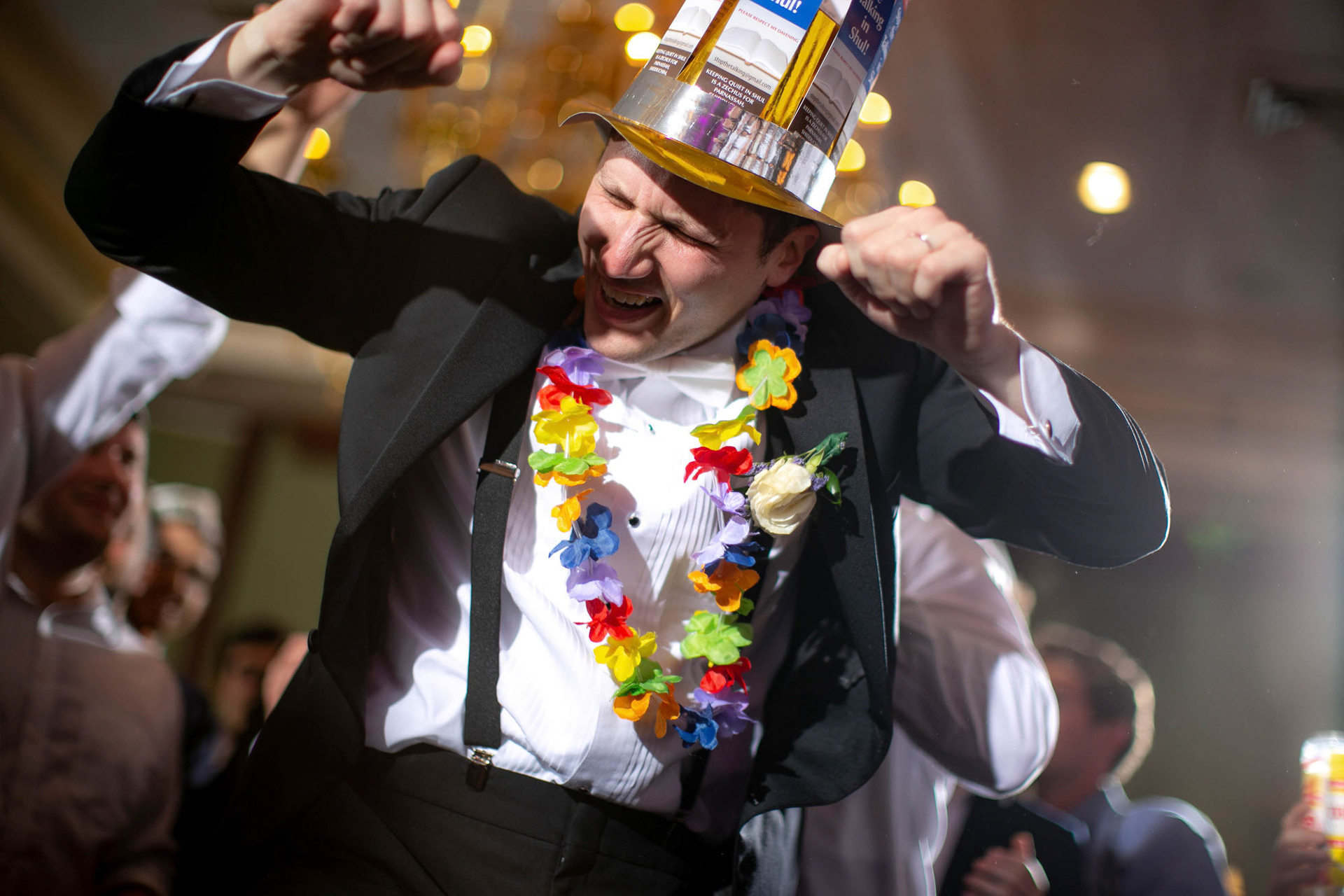 Modern Orthodox Jewish Wedding Grand Lodge Hunt Valley Baltimore Chosson Kallah Tish Bedeken Chuppah Party Portraits Spring Cloudy Rain Fran Berger