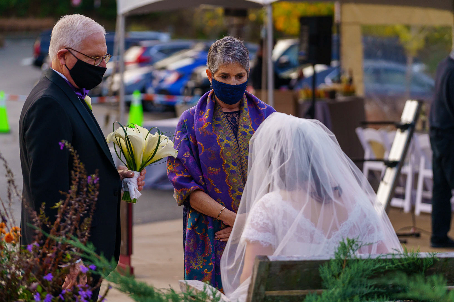 Shoshana and Dani wed at Brookside Gardens in Wheaton, MD on Sunday, November 1, 2020.