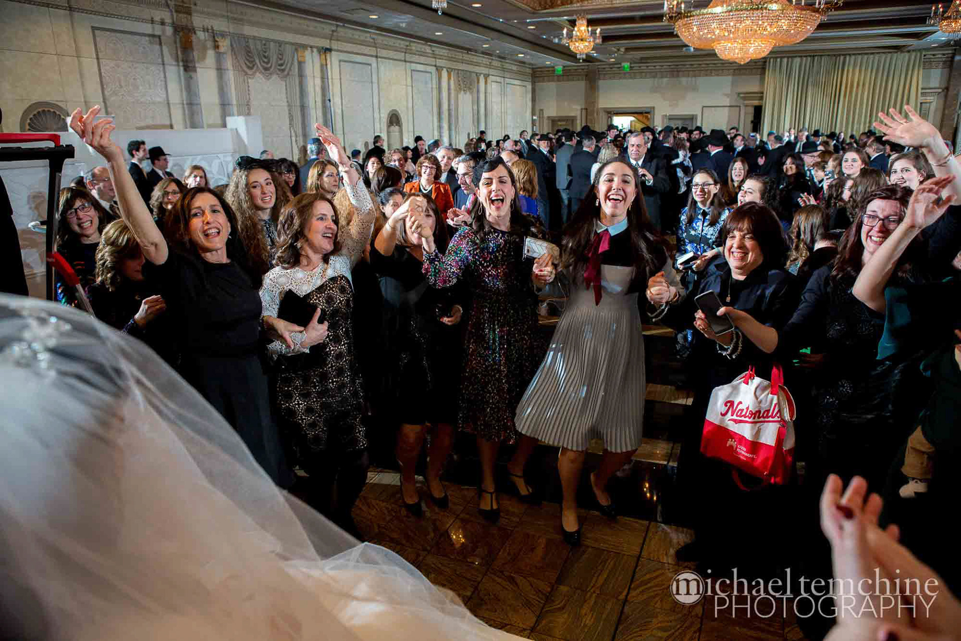 Tali and John's Frum Orthodox Jewish wedding at the Valley Mansion, Baltimore, MD on Sunday, March 17, 2019.