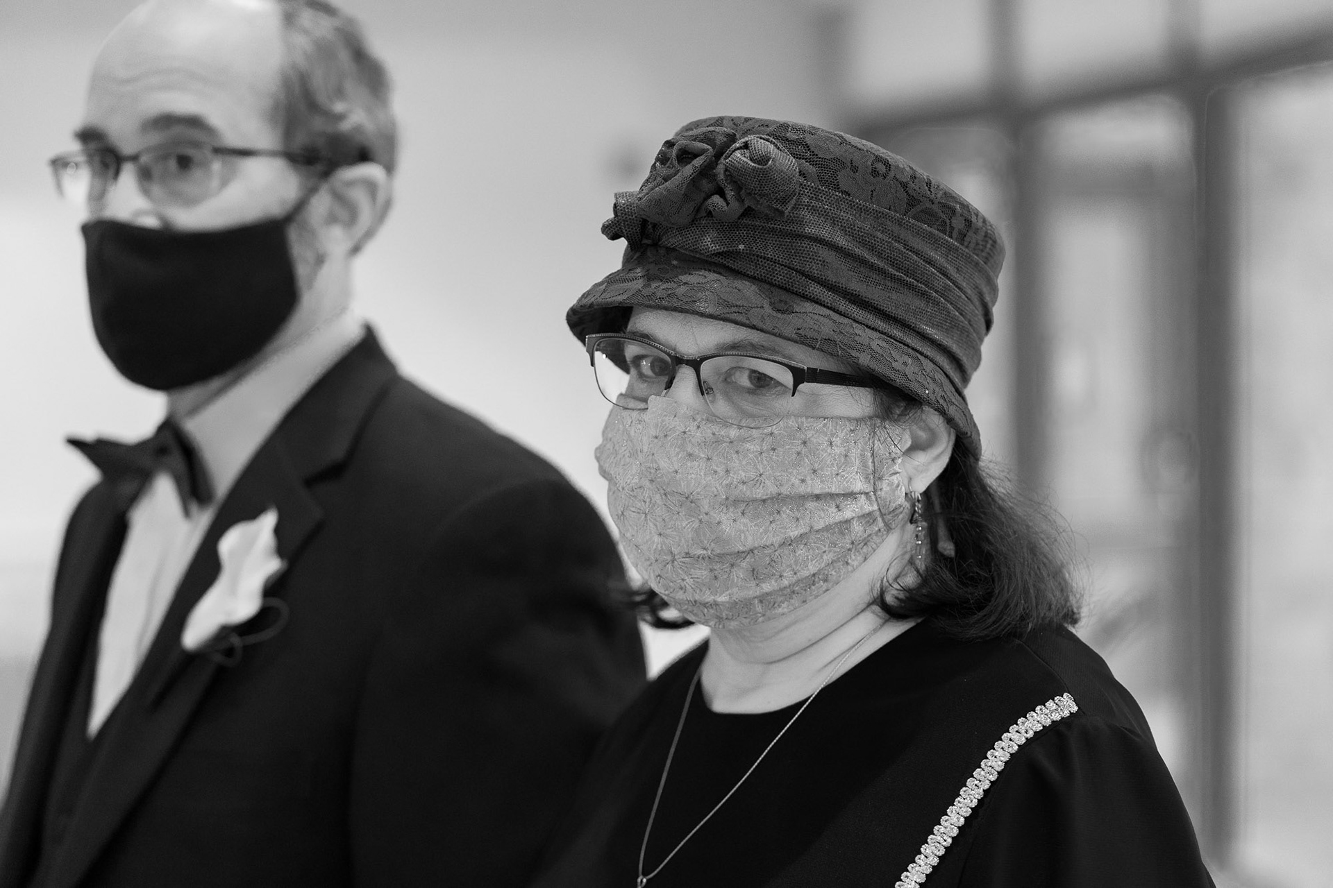 Shoshana and Dani wed at Brookside Gardens in Wheaton, MD on Sunday, November 1, 2020.
