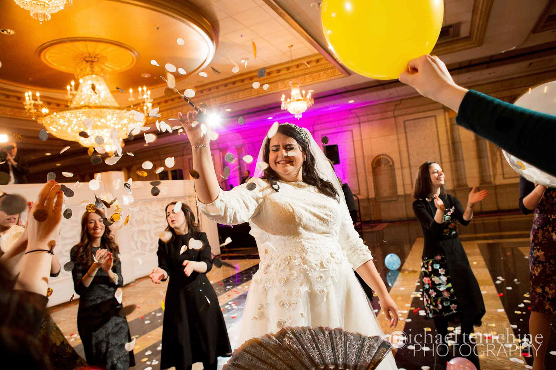 Tali and John's Frum Orthodox Jewish wedding at the Valley Mansion, Baltimore, MD on Sunday, March 17, 2019.