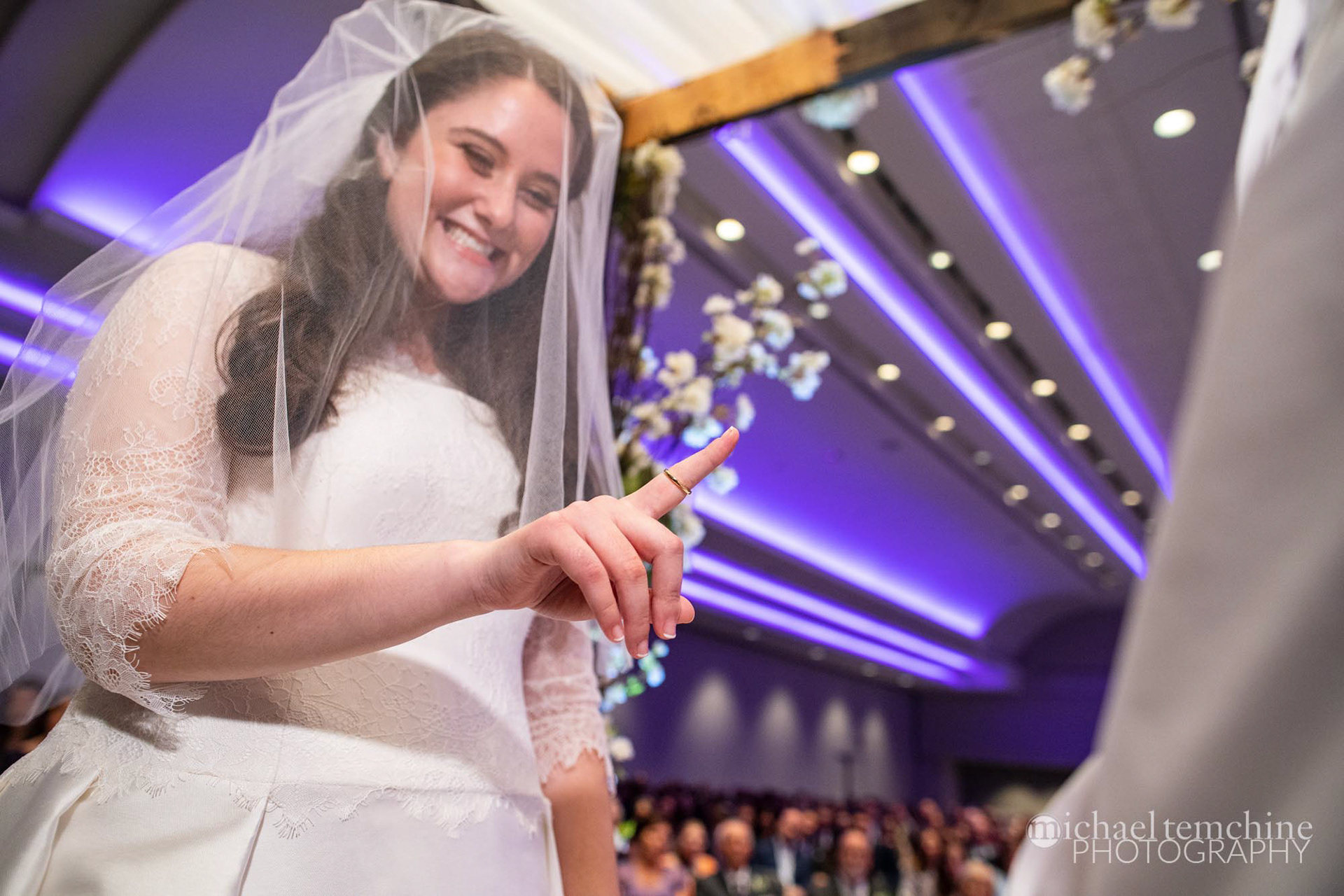 Yael and Eitan’s modern orthodox Jewish wedding at the Grand Hyatt in Washington D.C. on Sunday, August 25, 2019.