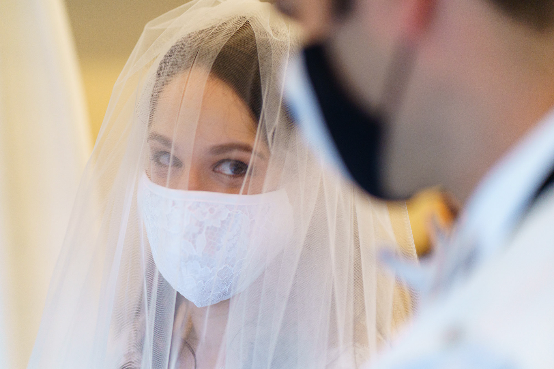 Shoshana and Dani wed at Brookside Gardens in Wheaton, MD on Sunday, November 1, 2020.