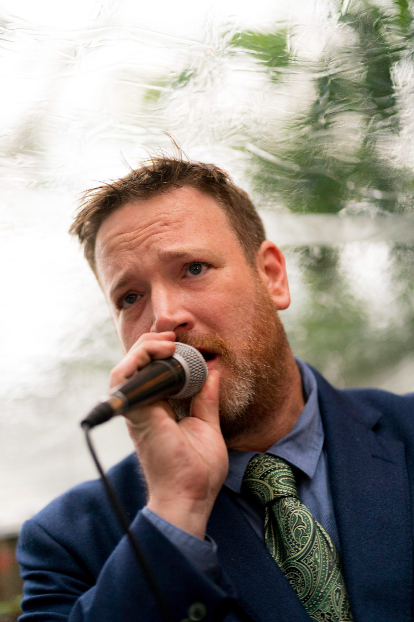 Marina and Mike’s intimate wedding at their home in Arlington, VA.