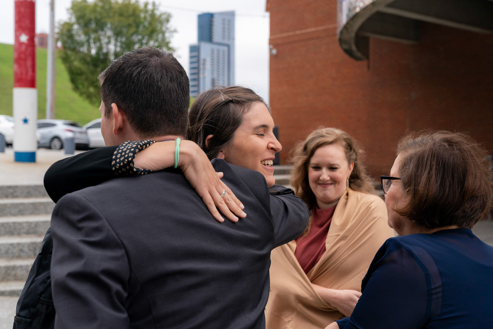 Rachel and Jonathan wed at the American Visionary Arts Museum in Baltimore, MD