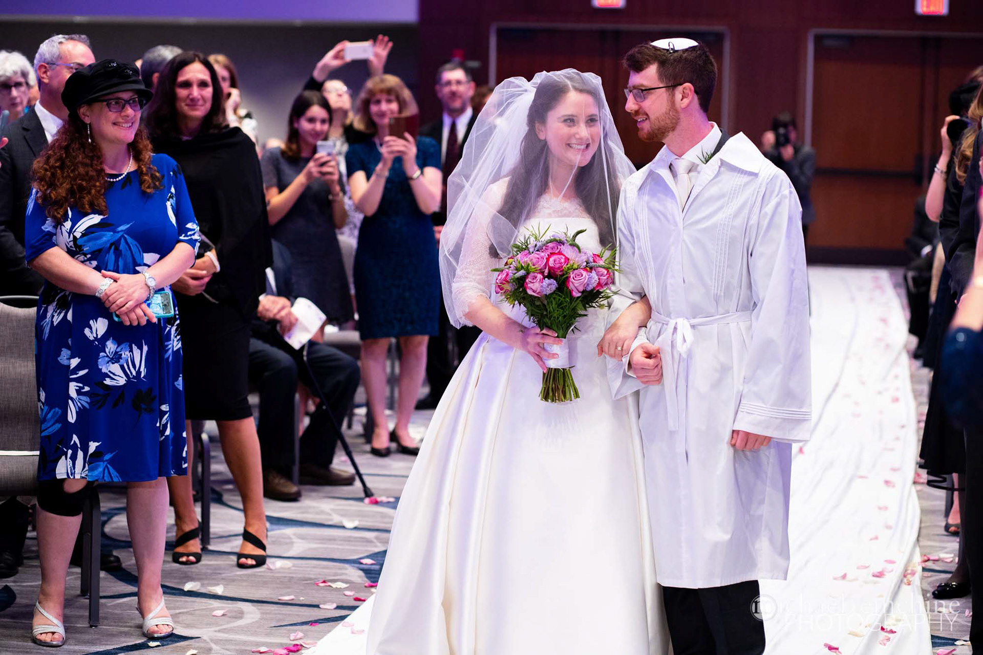 Yael and Eitan’s modern orthodox Jewish wedding at the Grand Hyatt in Washington D.C. on Sunday, August 25, 2019.