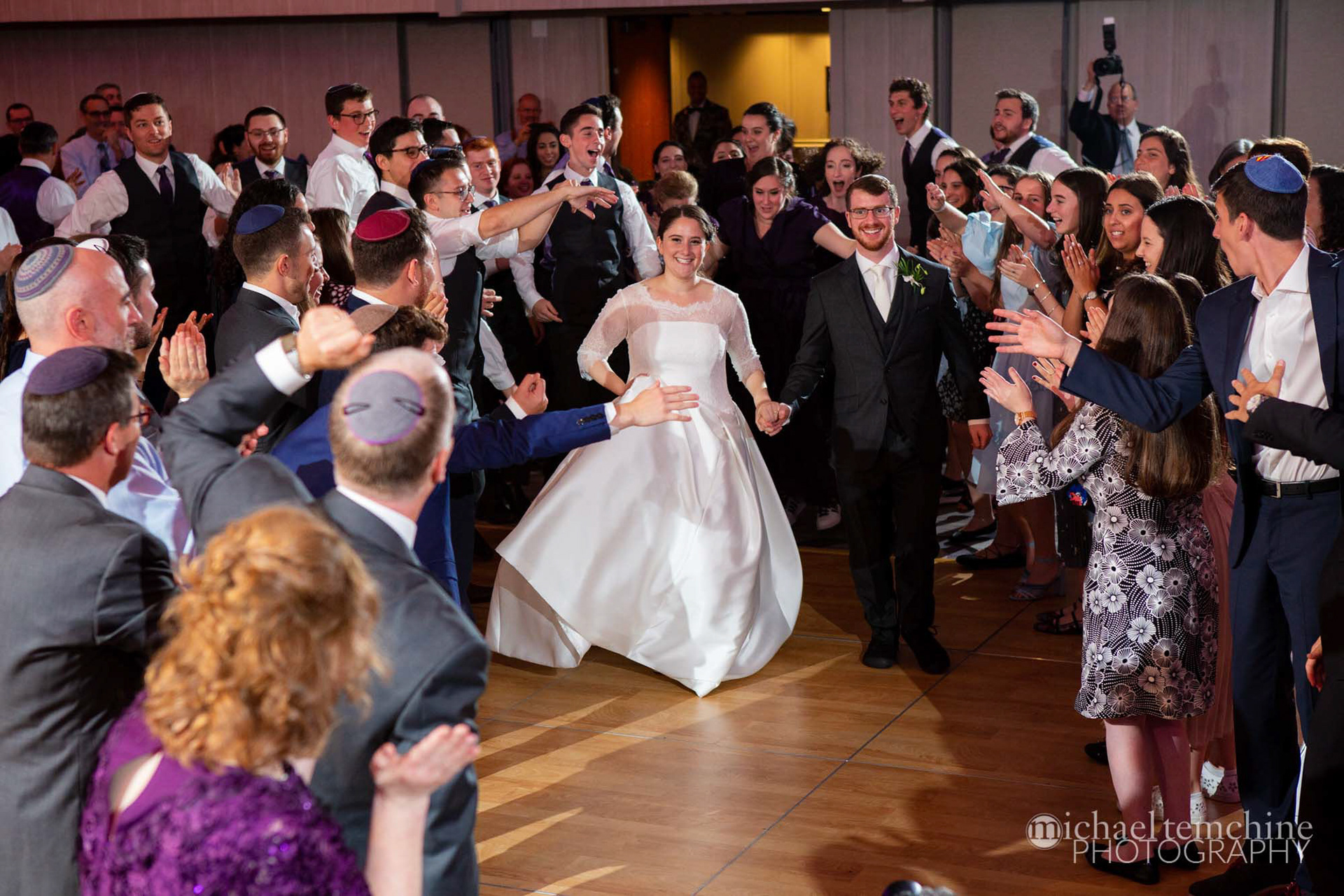 Yael and Eitan’s modern orthodox Jewish wedding at the Grand Hyatt in Washington D.C. on Sunday, August 25, 2019.