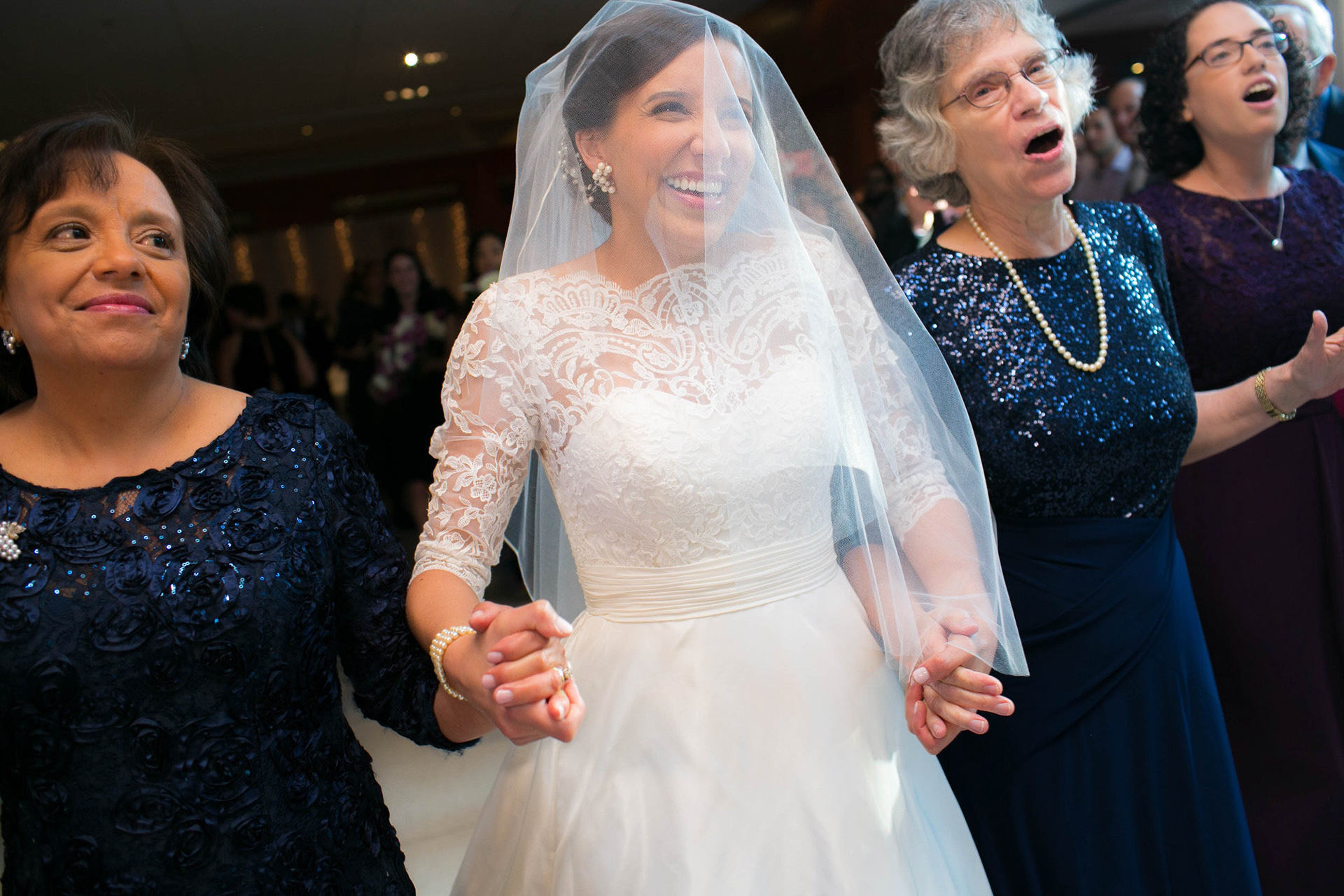 Belen and Barry wed at Beth Tfiloh on Sunday, October 7, 2018.