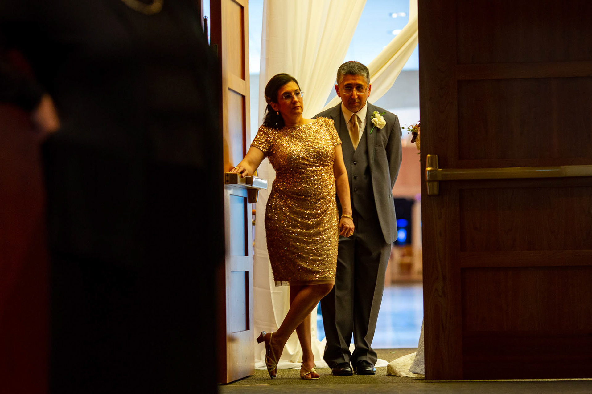 Arienne and Avi wed at Beth Tfiloh on Sunday, June10, 2018.