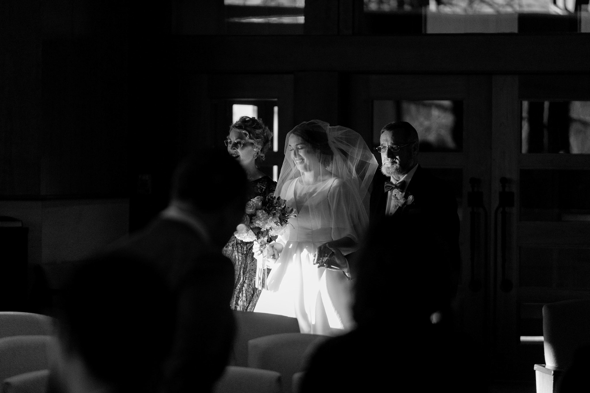 Wedding of Rebecca and Elliot at Beth Tfiloh in Pikesville, MD on Sunday, December 12, 2021.