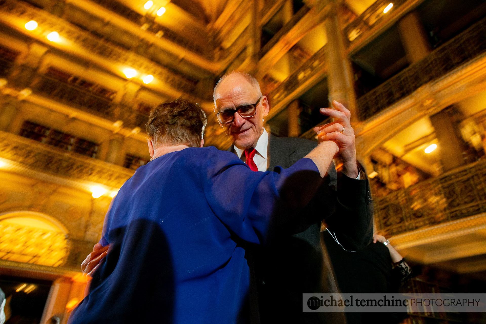 Denise and Sylvain's Peabody Institute wedding on March 2, 2019 in Baltimore, MD