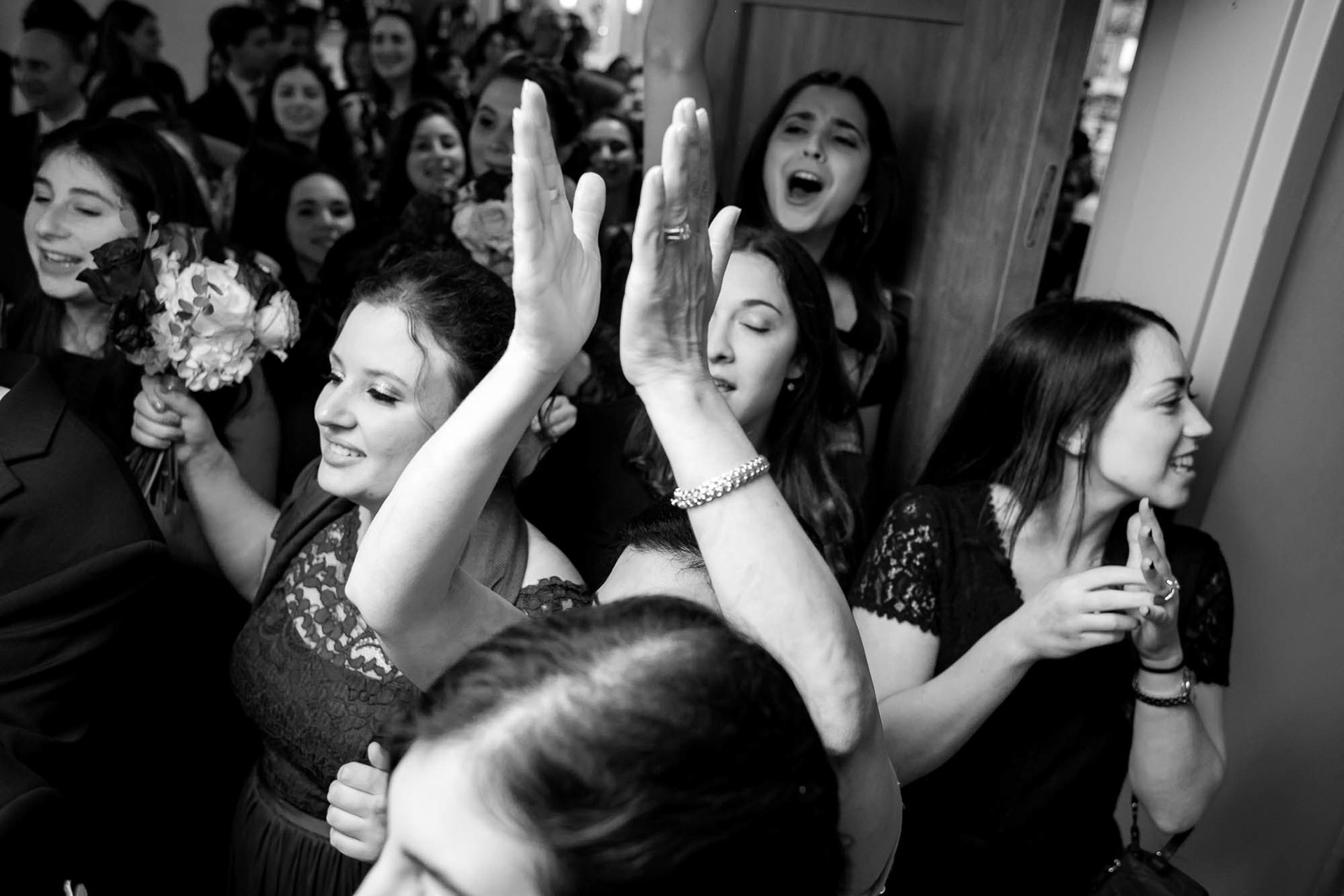Arienne and Avi wed at Beth Tfiloh on Sunday, June10, 2018.