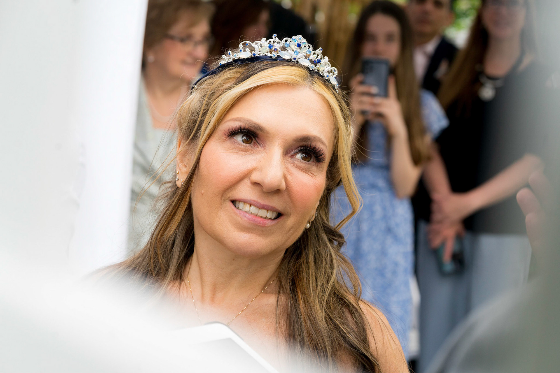 Marina and Mike’s intimate wedding at their home in Arlington, VA.