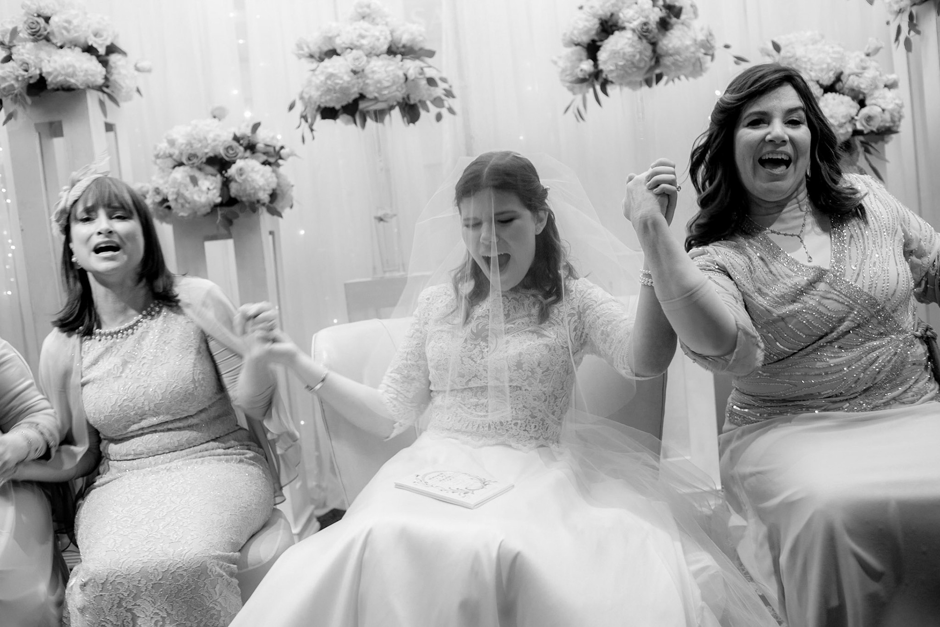 Alison and Shai wed at Beth Tfiloh in Baltimore, MD on Sunday, December 23, 2018.