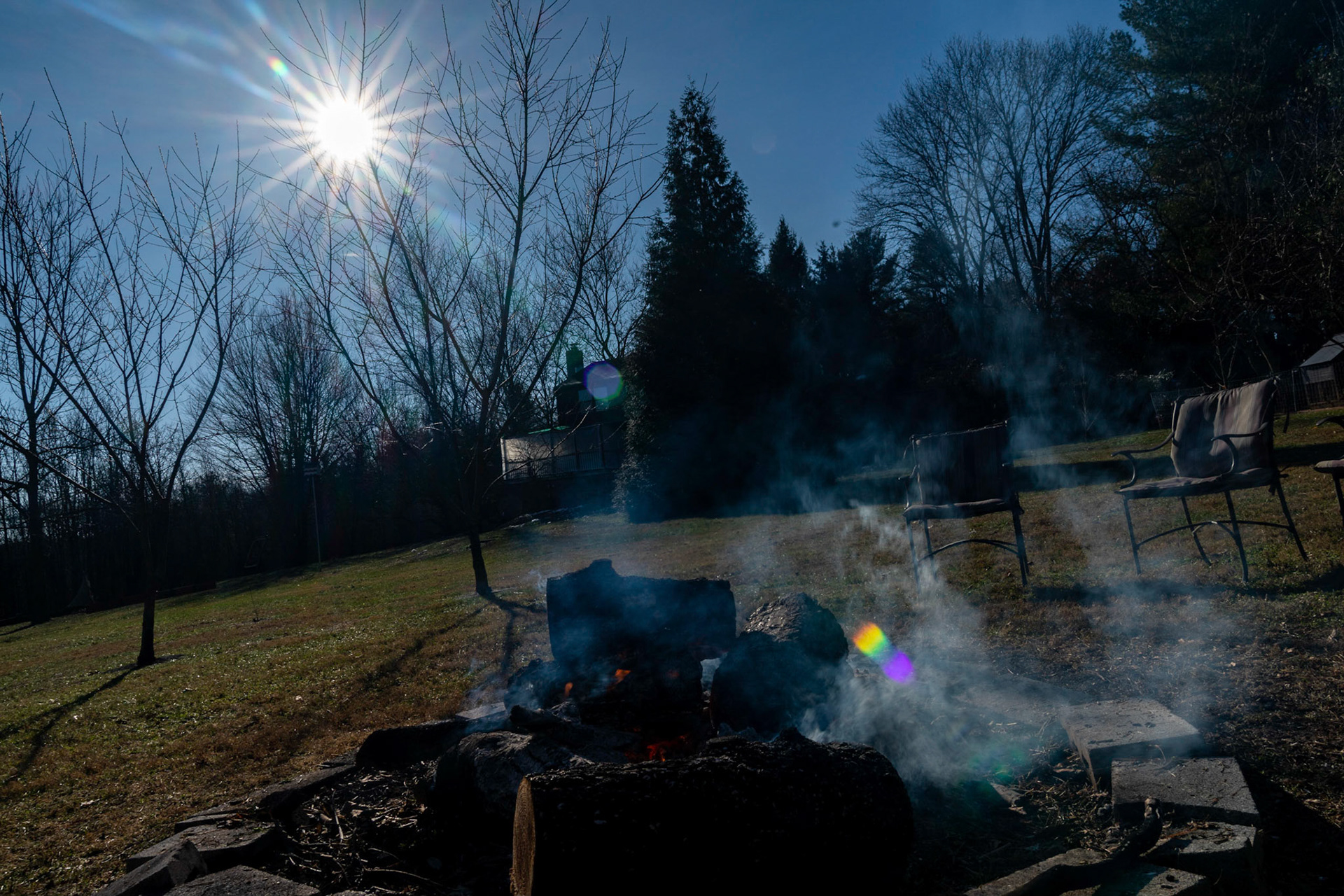 Sarah and Raj wed at their home in Parkton, MD on Sunday, December 27, 2020.