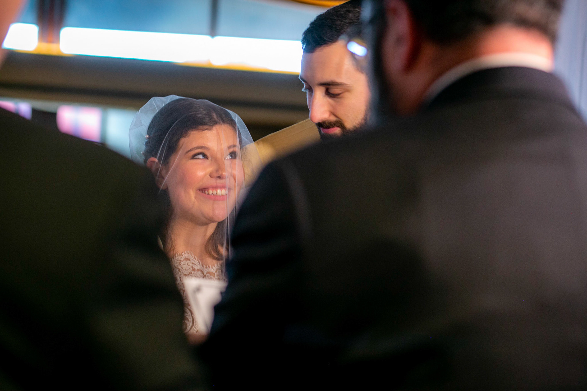 Alison and Shai wed at Beth Tfiloh in Baltimore, MD on Sunday, December 23, 2018.