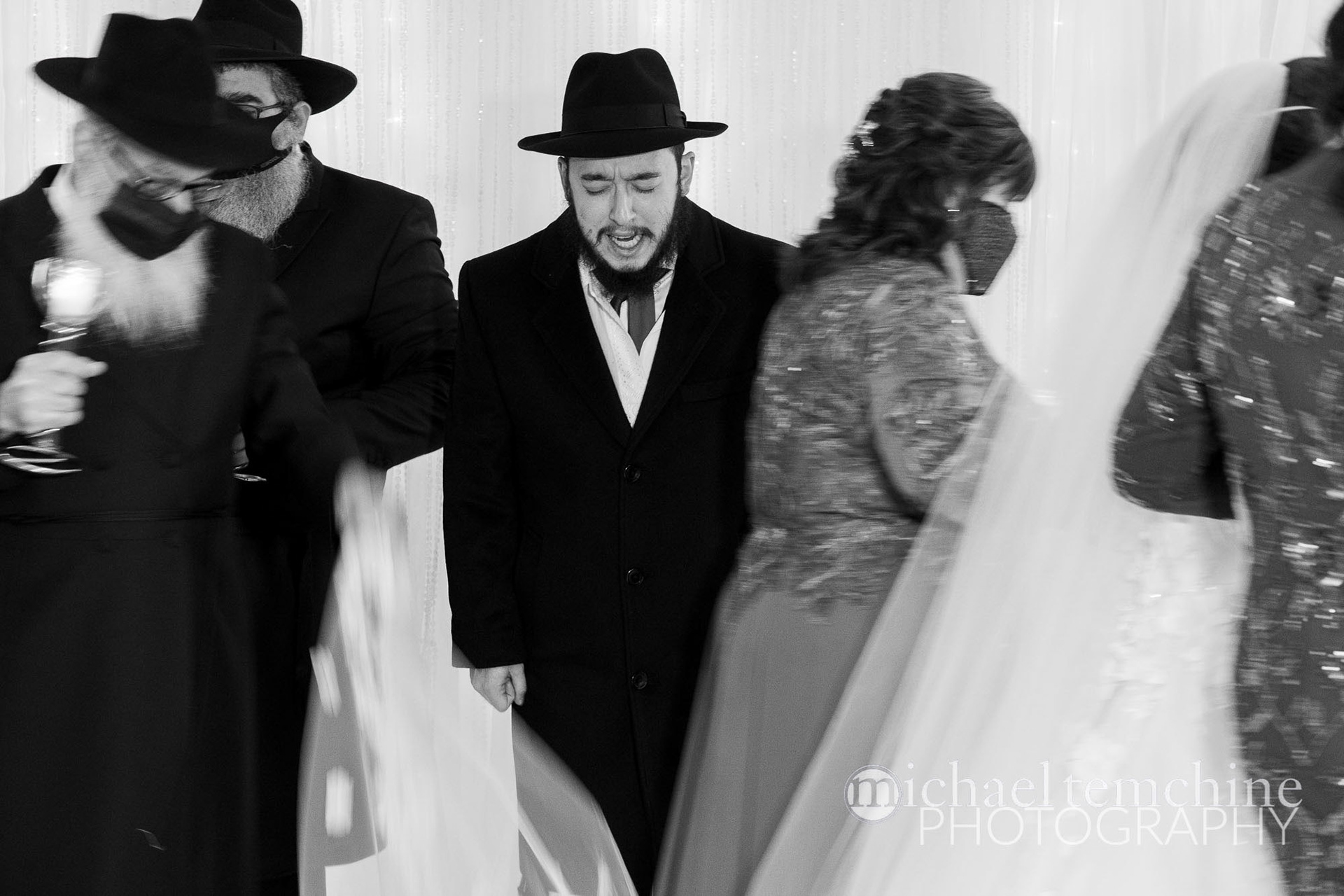 Wedding of Beila and Mendel on Tuesday, December 15, 2020.