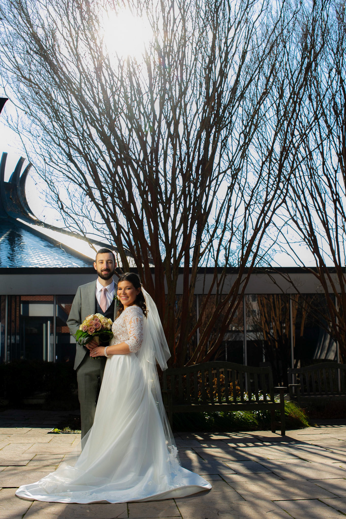 Alison and Shai wed at Beth Tfiloh in Baltimore, MD on Sunday, December 23, 2018.