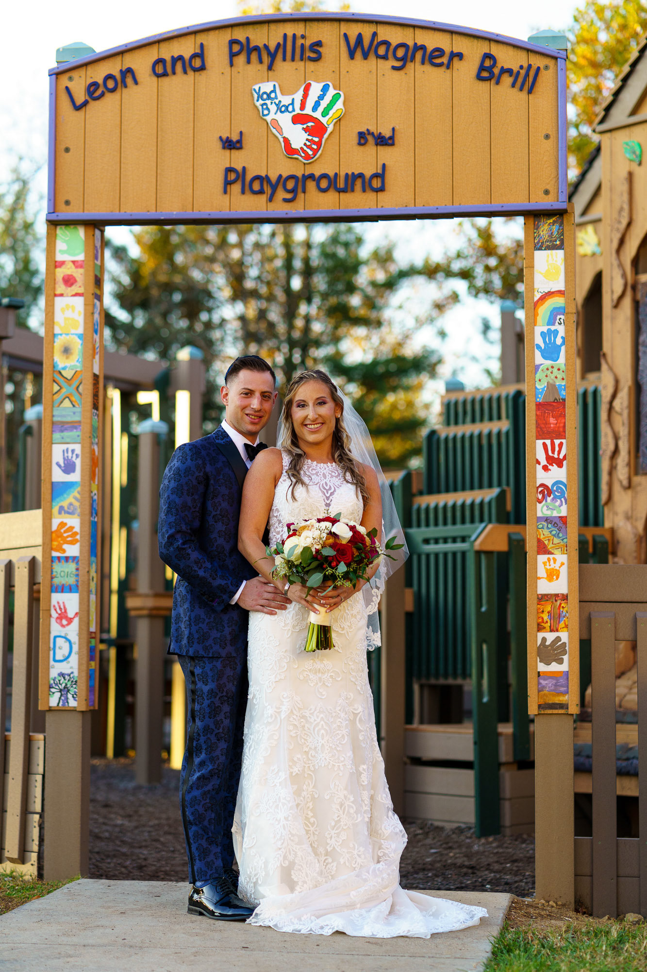Melissa and Lee get married at Chizuk Amuno Congregation in Baltimore, MD on Saturday, November 7, 2020.