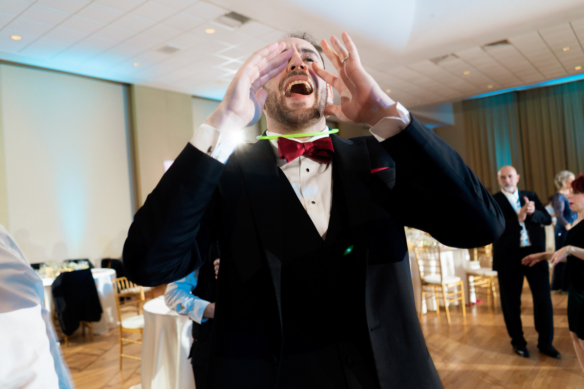 Wedding of Rebecca and Elliot at Beth Tfiloh in Pikesville, MD on Sunday, December 12, 2021.