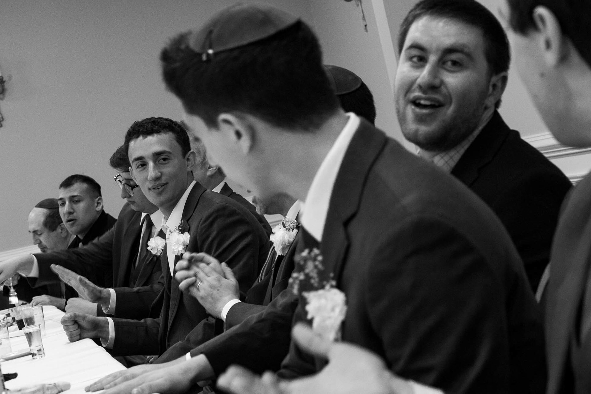 Arienne and Avi wed at Beth Tfiloh on Sunday, June10, 2018.