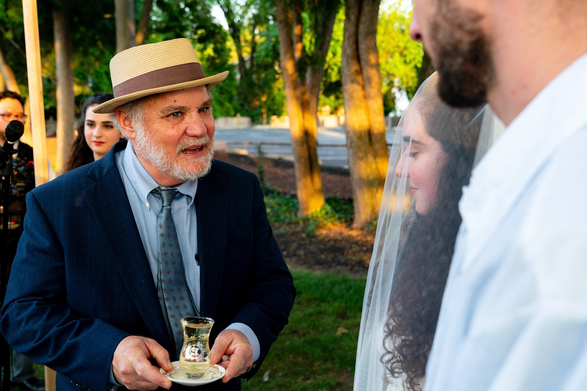 Leah and Gersh wed at the Woman’s Club of Chevy Chase on Sunday, june 6, 2021.