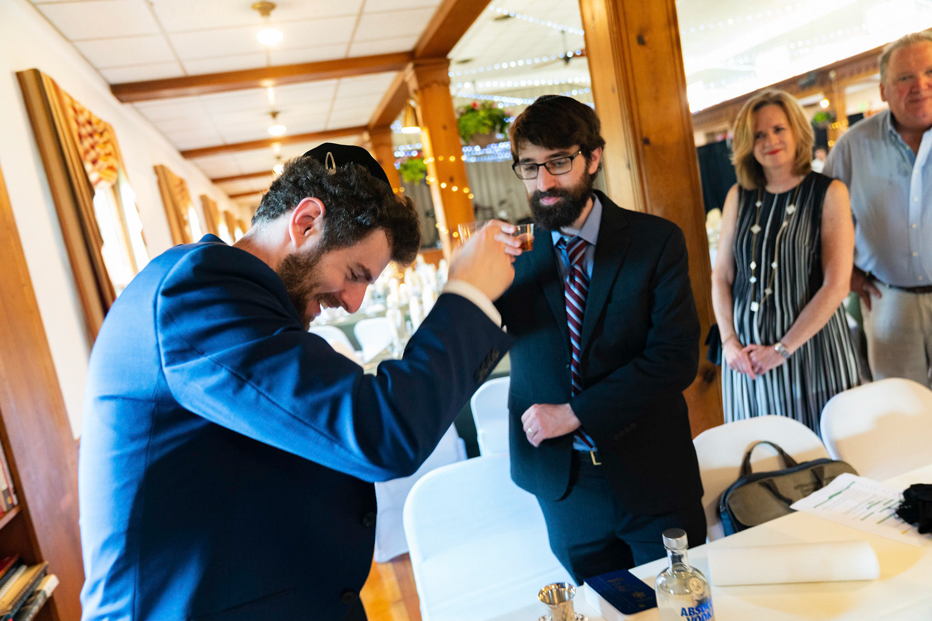 Leah and Gersh wed at the Woman’s Club of Chevy Chase on Sunday, june 6, 2021.