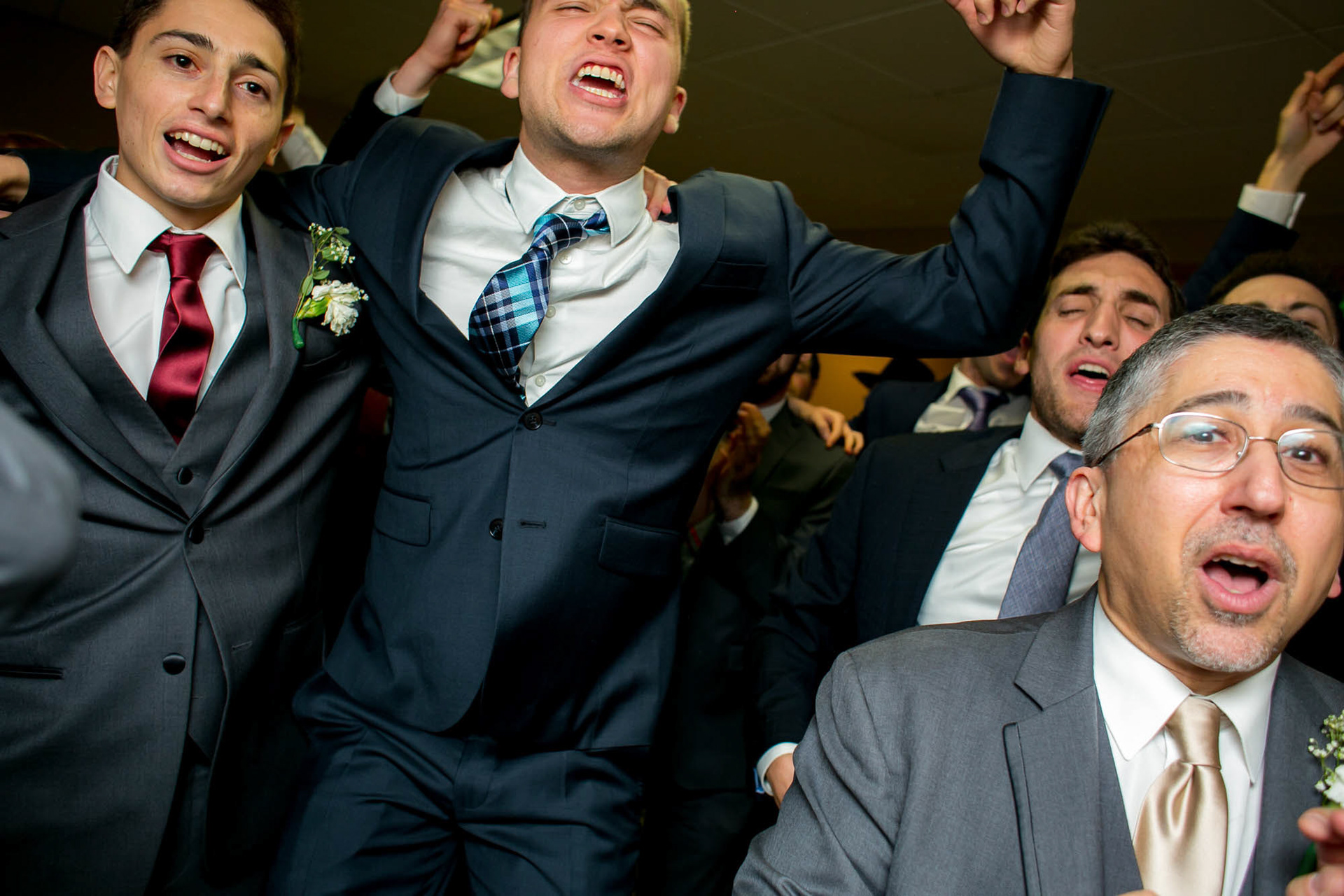 Arienne and Avi wed at Beth Tfiloh on Sunday, June10, 2018.
