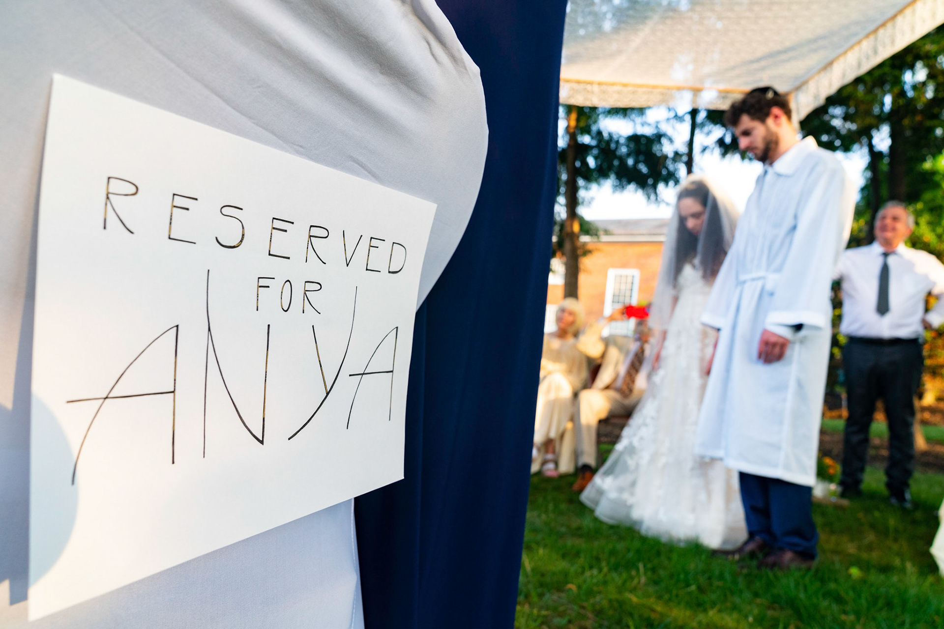 Leah and Gersh wed at the Woman’s Club of Chevy Chase on Sunday, june 6, 2021.