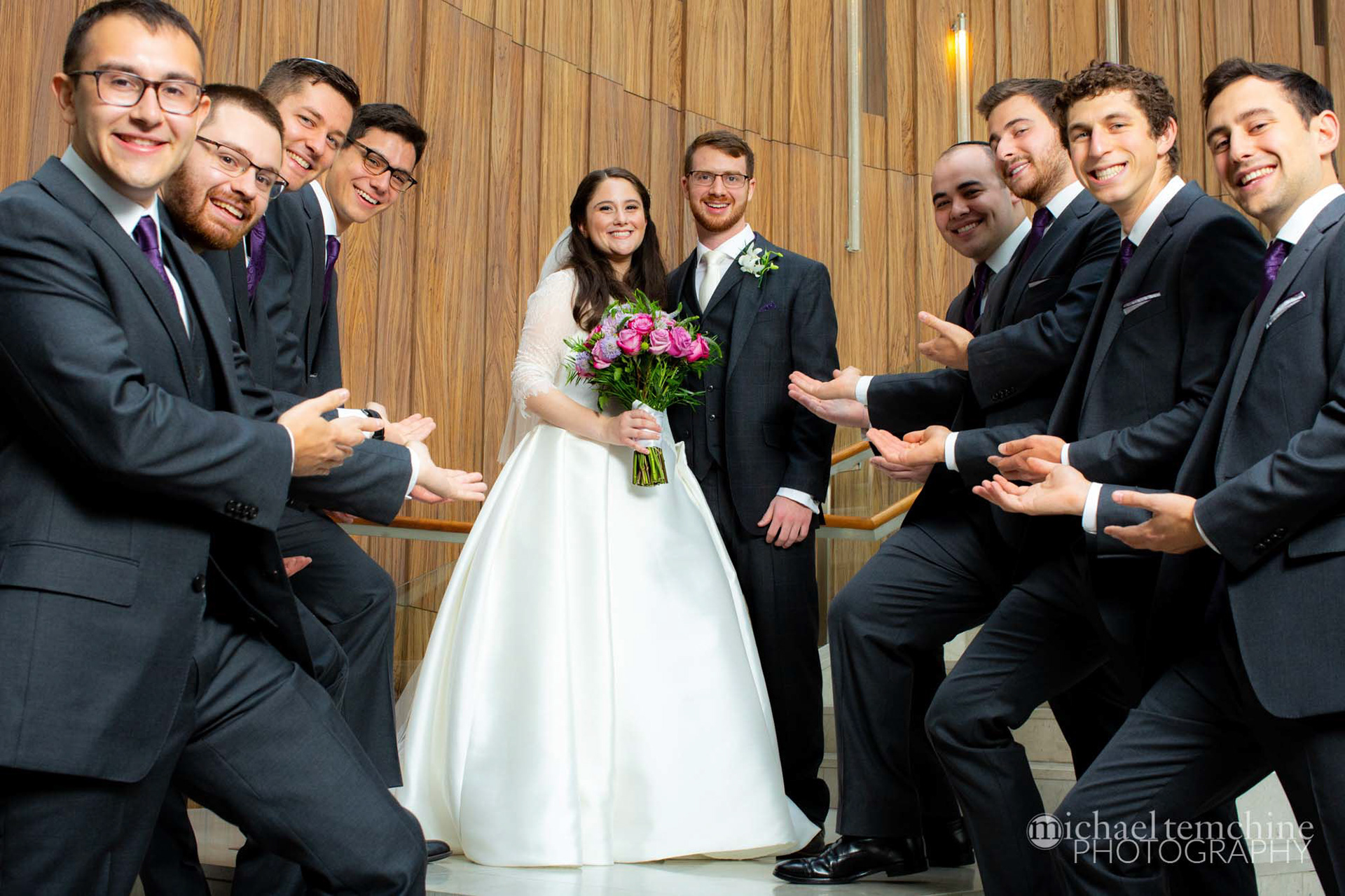 Yael and Eitan’s modern orthodox Jewish wedding at the Grand Hyatt in Washington D.C. on Sunday, August 25, 2019.