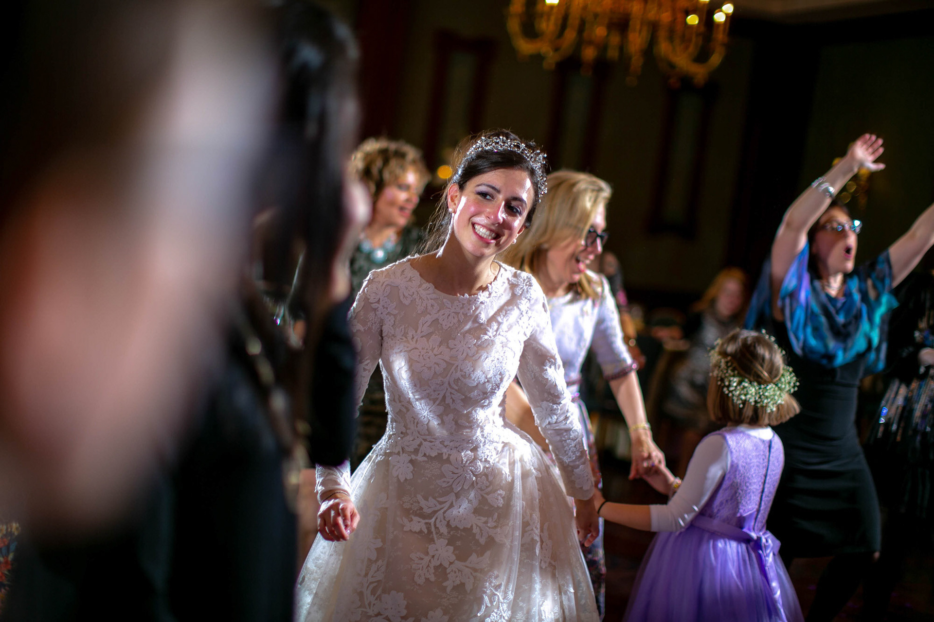 Modern Orthodox Jewish Wedding Grand Lodge Hunt Valley Baltimore Chosson Kallah Tish Bedeken Chuppah Party Portraits Spring Cloudy Rain Fran Berger