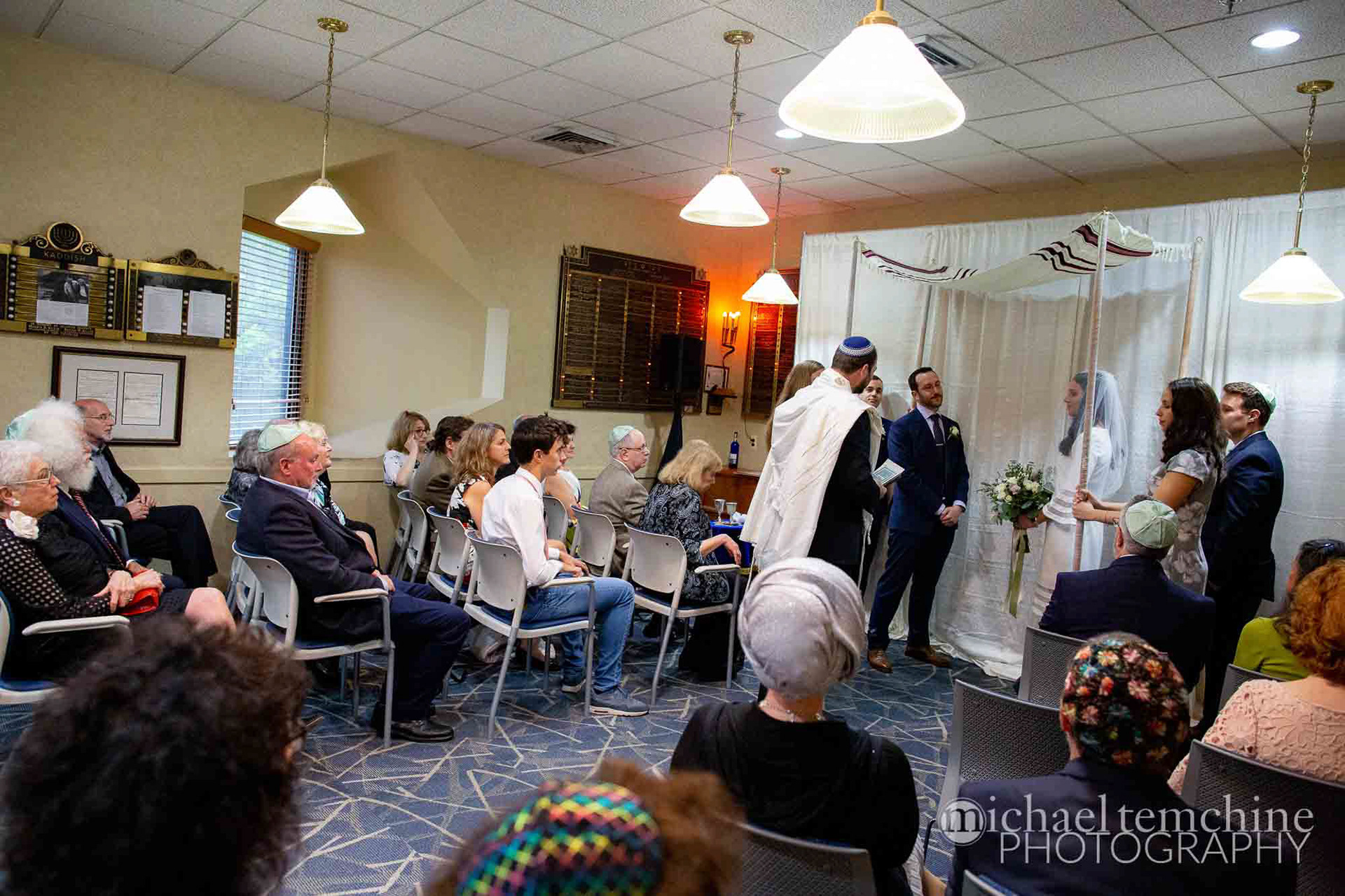 Julie and Michael wed at Moses Montefiore in Baltimore, MD on Sunday, May 5, 2019.