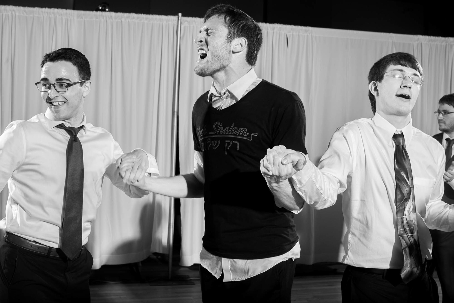 Arienne and Avi wed at Beth Tfiloh on Sunday, June10, 2018.