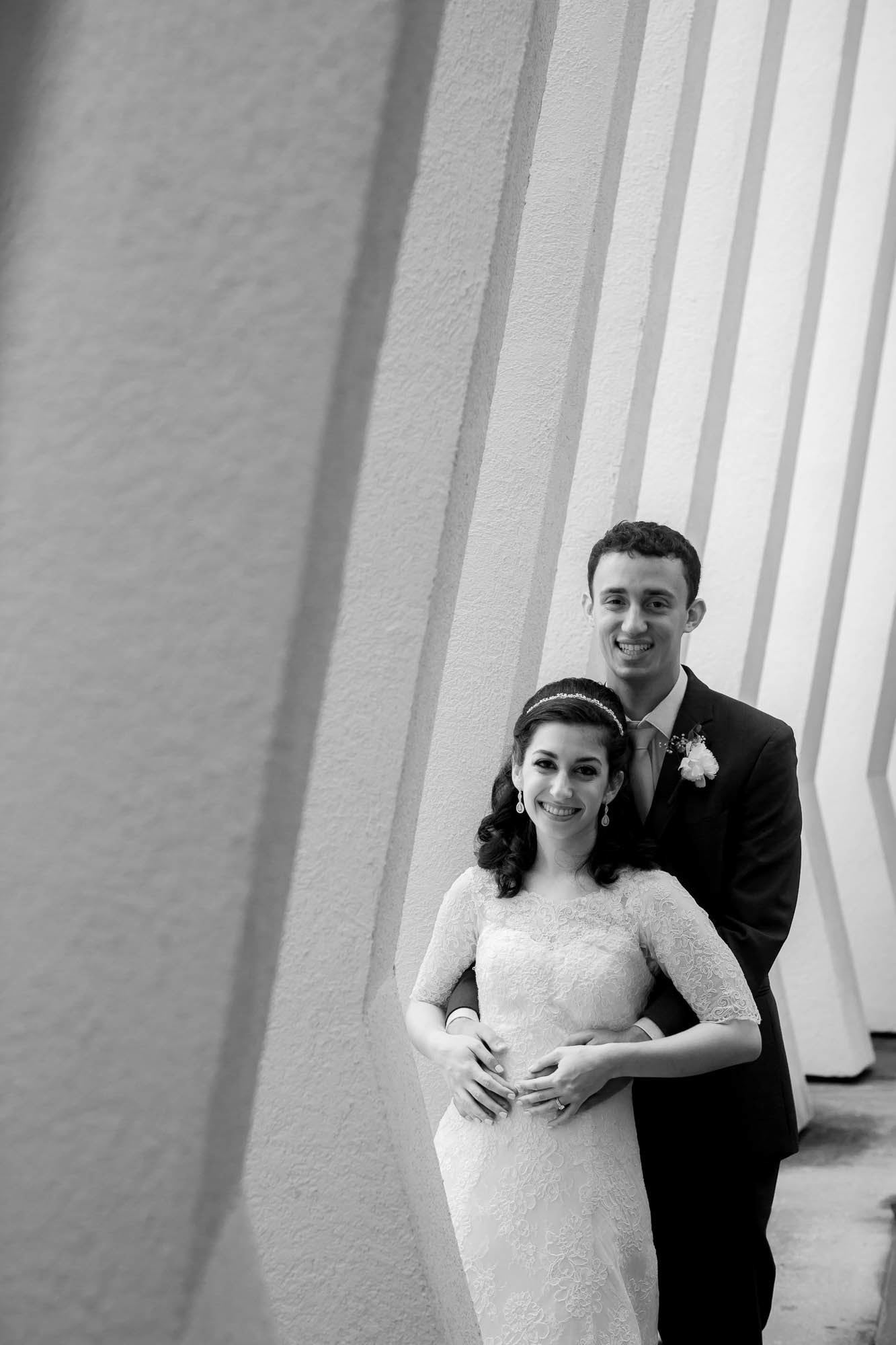 Arienne and Avi wed at Beth Tfiloh on Sunday, June10, 2018.