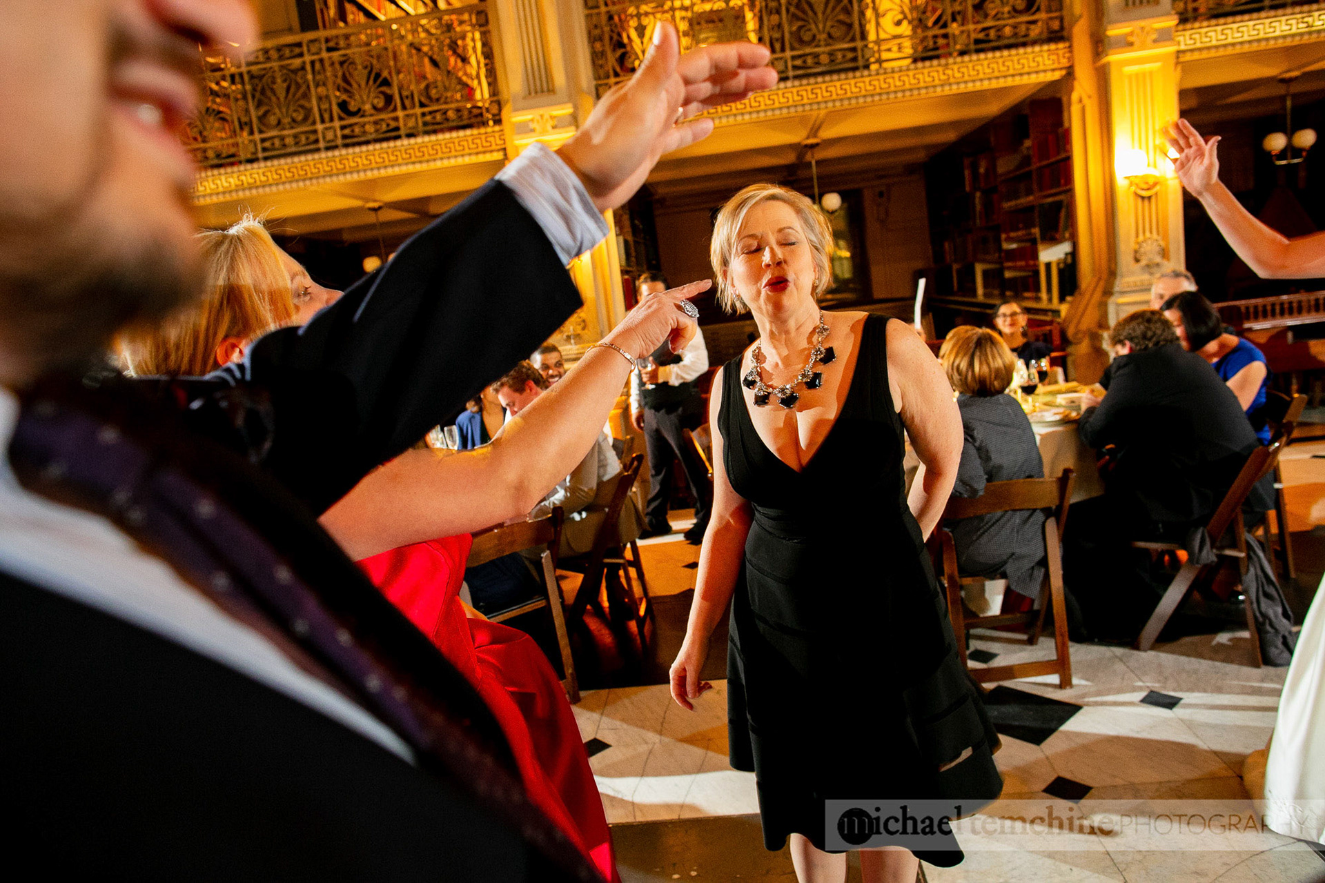 Denise and Sylvain's Peabody Institute wedding on March 2, 2019 in Baltimore, MD