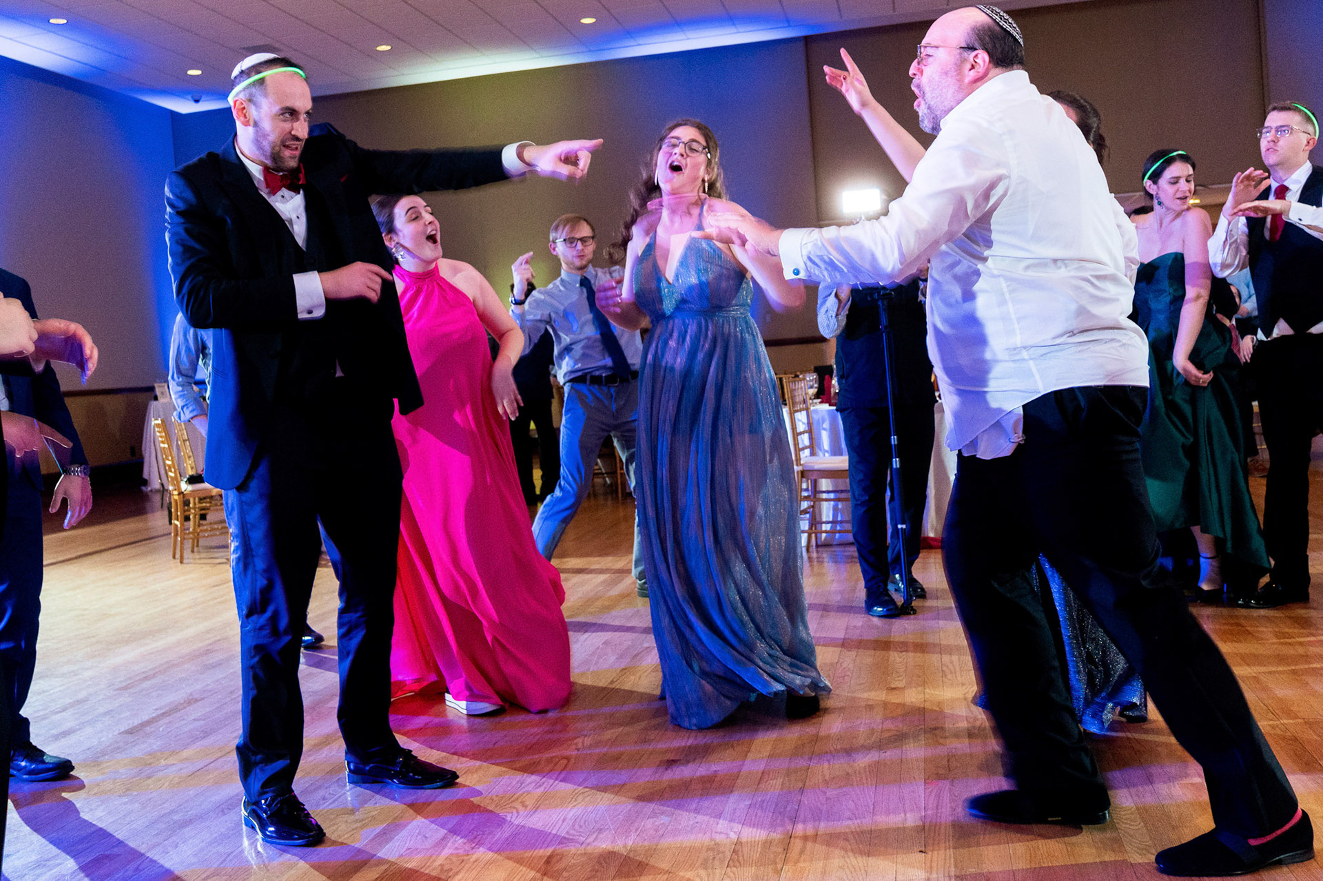 Wedding of Rebecca and Elliot at Beth Tfiloh in Pikesville, MD on Sunday, December 12, 2021.