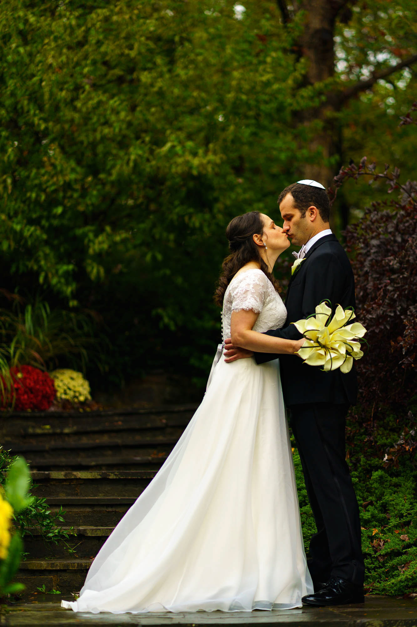 Shoshana and Dani wed at Brookside Gardens in Wheaton, MD on Sunday, November 1, 2020.