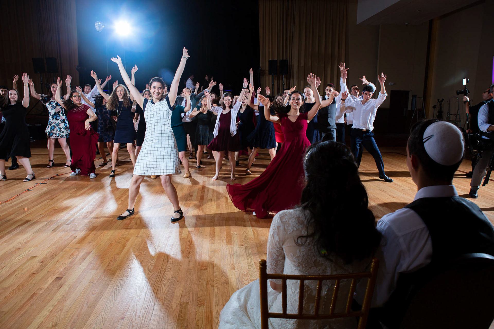 Arienne and Avi wed at Beth Tfiloh on Sunday, June10, 2018.