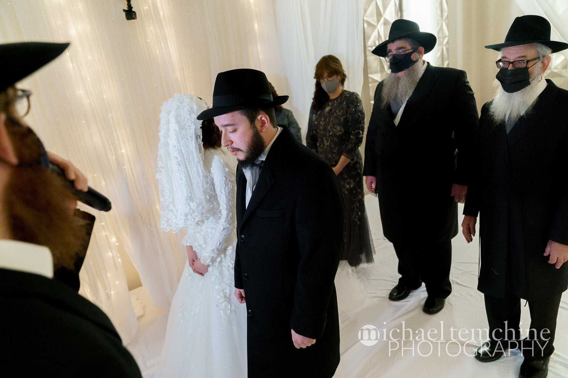 Wedding of Beila and Mendel on Tuesday, December 15, 2020.
