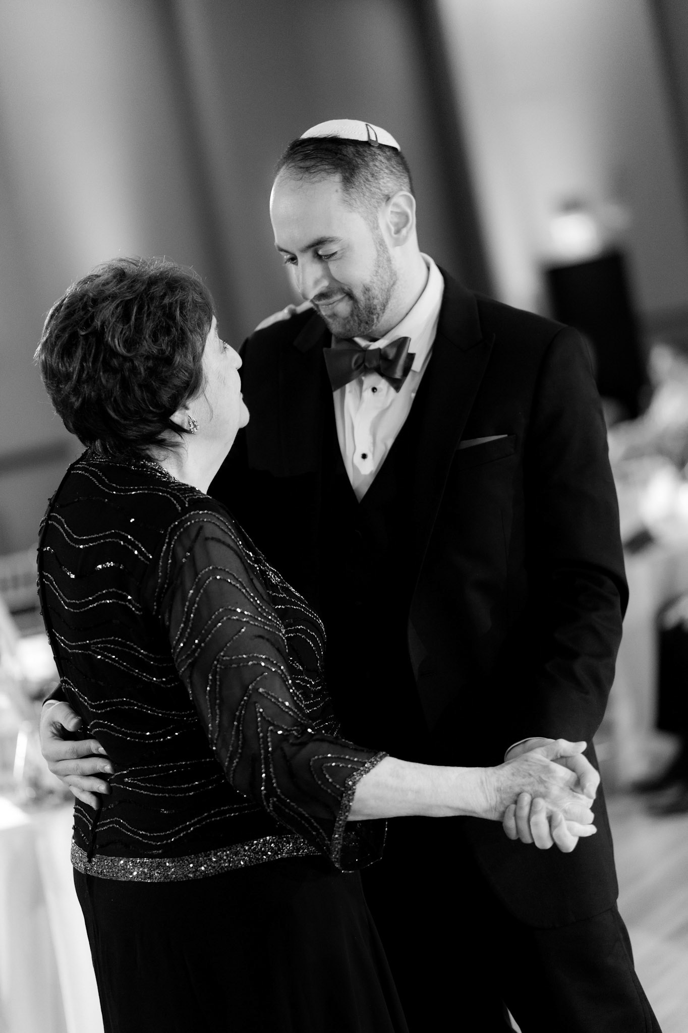 Wedding of Rebecca and Elliot at Beth Tfiloh in Pikesville, MD on Sunday, December 12, 2021.