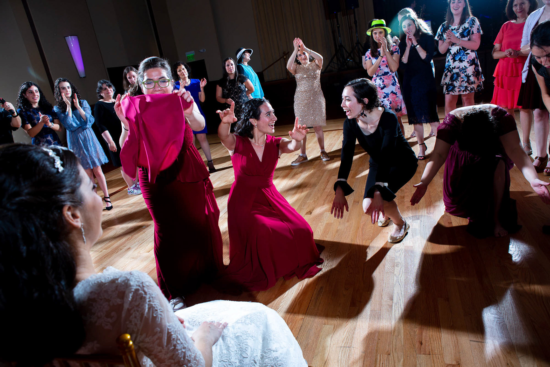 Arienne and Avi wed at Beth Tfiloh on Sunday, June10, 2018.