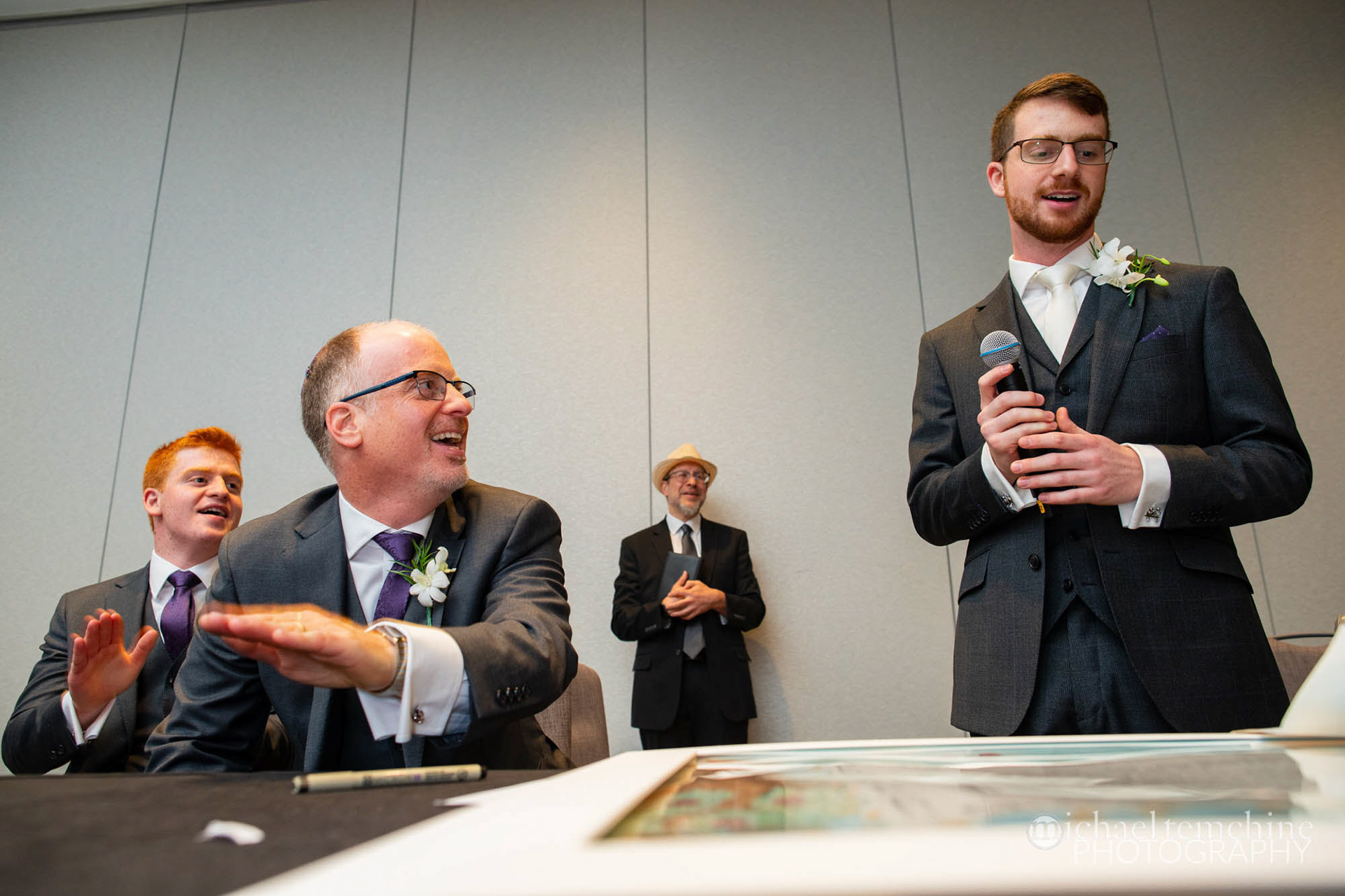 Yael and Eitan’s modern orthodox Jewish wedding at the Grand Hyatt in Washington D.C. on Sunday, August 25, 2019.