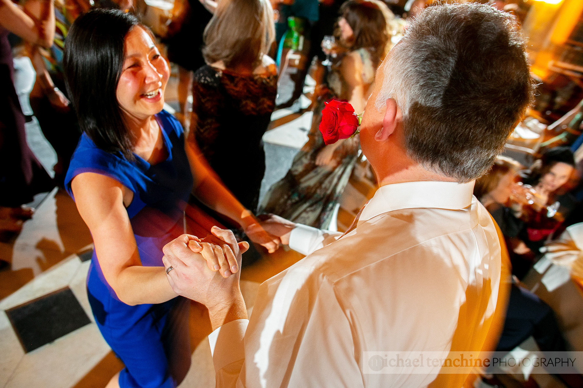 Denise and Sylvain's Peabody Institute wedding on March 2, 2019 in Baltimore, MD