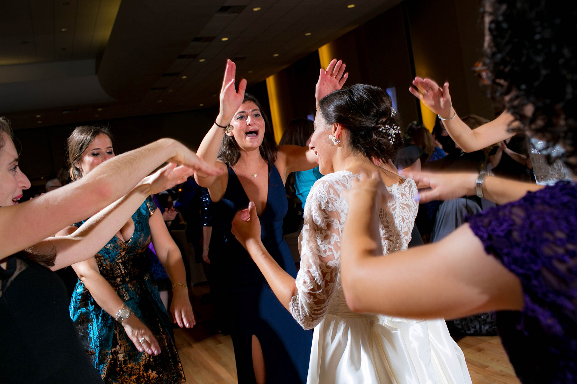 Belen and Barry wed at Beth Tfiloh on Sunday, October 7, 2018.