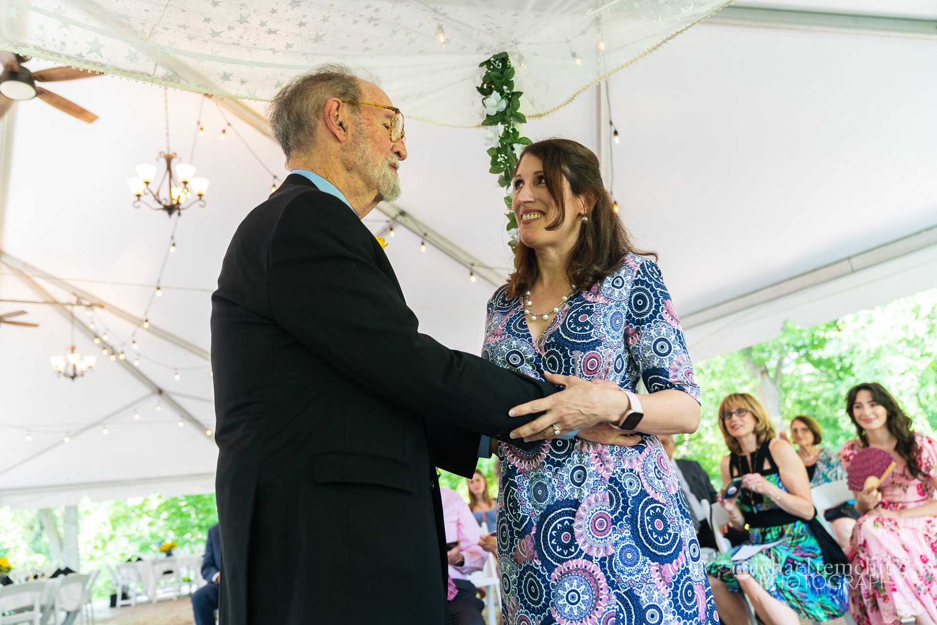 Phyllis and Bernie wed at King’s Contrivance on Sunday, May 23, 2021.